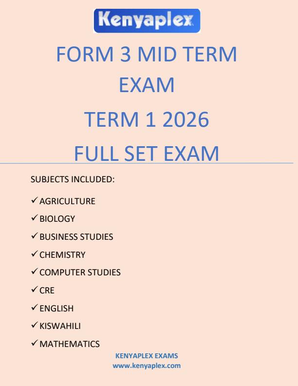 Preview page Form-3-Mid-Term-Exams-Term-1-2026--Full-Set_5349_0.jpg