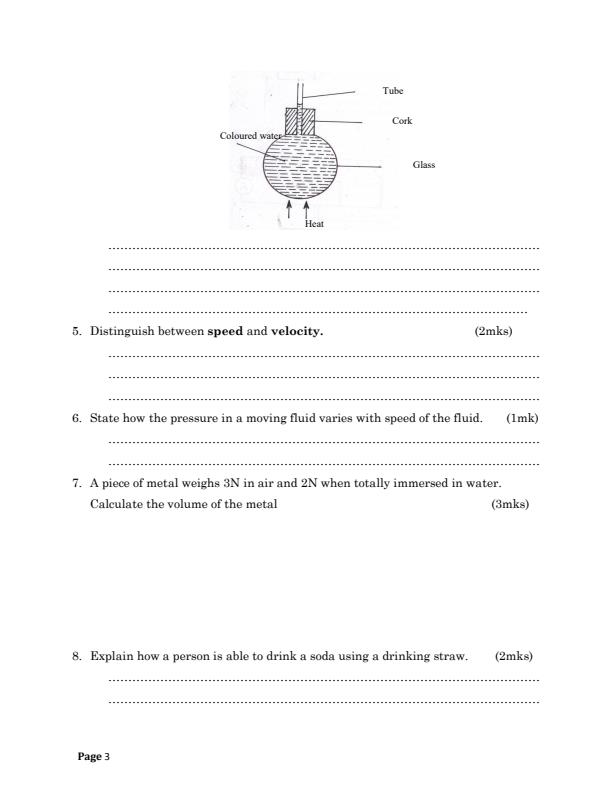 Preview page Form-3-Physics-Paper-1-End-of-Term-1-Examination-2024-Version-2_2343_2.jpg