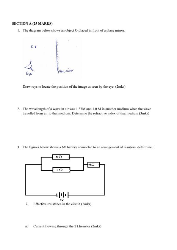 Preview page Form-3-Physics-Paper-2-End-of-Term-1-Examination-2025_3858_1.jpg