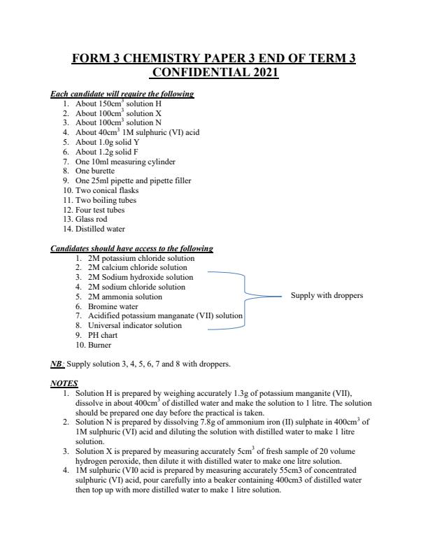 Preview page Form-3-Physics-Paper-3-End-of-Term-3-Confidential-2021_849_0.jpg
