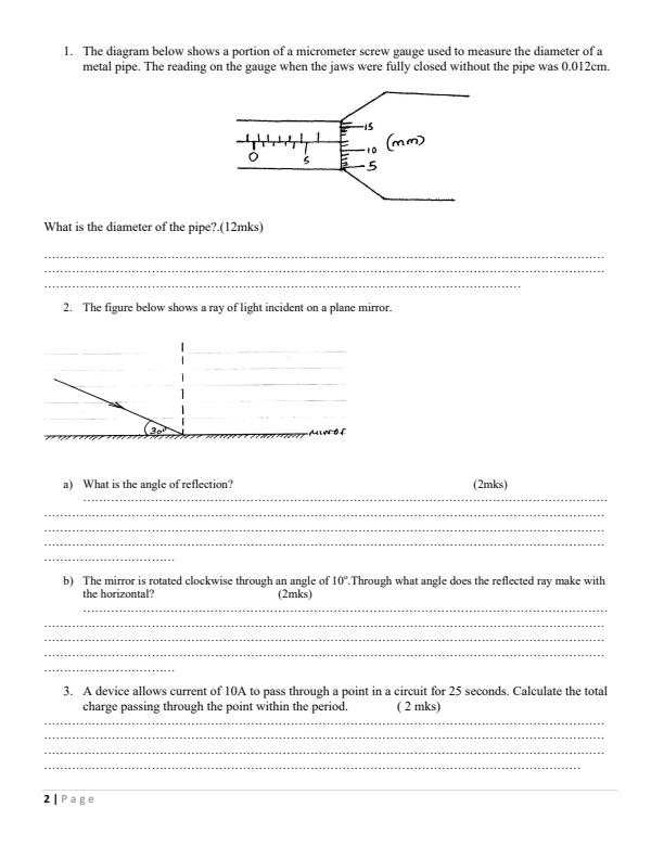 Preview page Form-3-Physics-Term-2-Opener-Exam-2023_1622_1.jpg