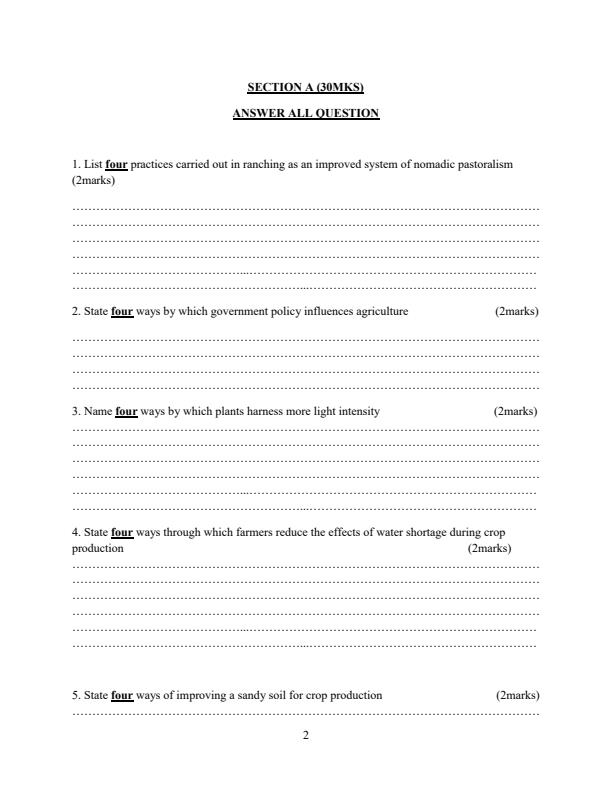 Preview page Form-4-Agriculture-Mid-Term-2-Exam-2026_5981_1.jpg