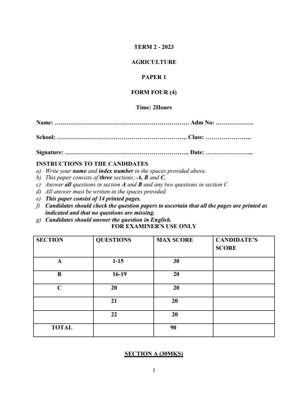 Preview page Form-4-Agriculture-Paper-1-End-of-Term-2-Exam-2023_1719_0.jpg