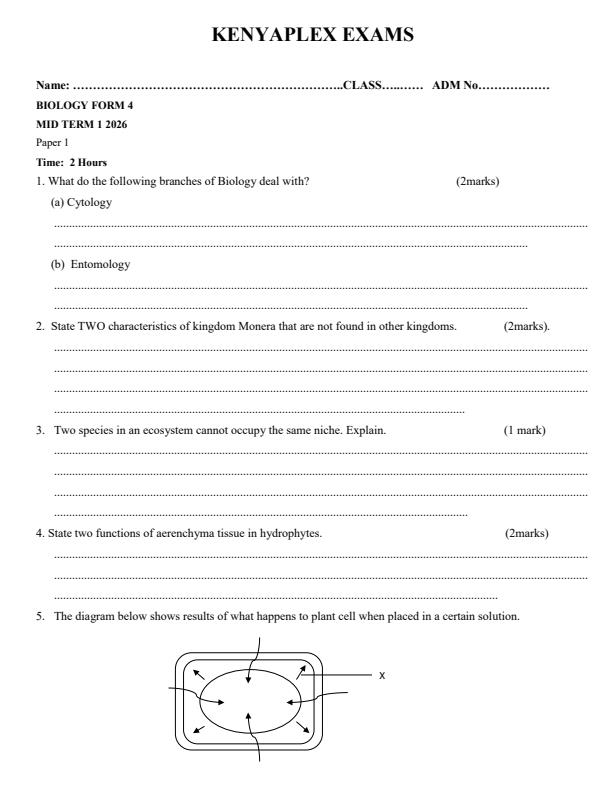 Preview page Form-4-Biology-Mid-Term-1-Exam-2026_5240_0.jpg