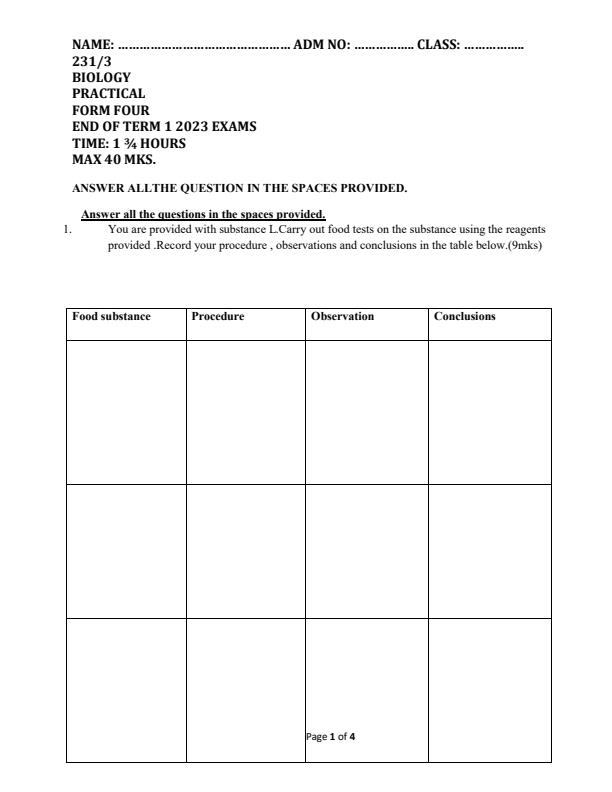 Preview page Form-4-Biology-Paper-3-End-Term-1-Examination-2023_1519_0.jpg