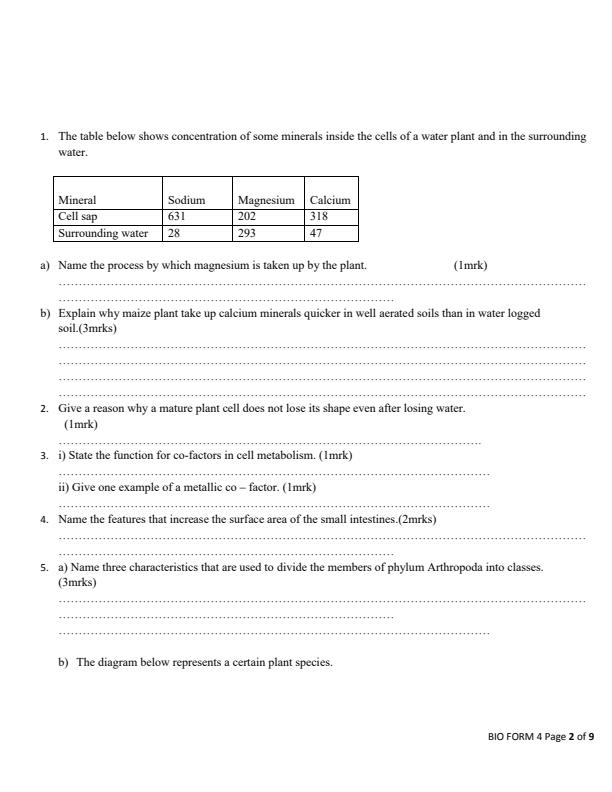 Preview page Form-4-Biology-Term-2-Opener-Exam-2024_2369_1.jpg