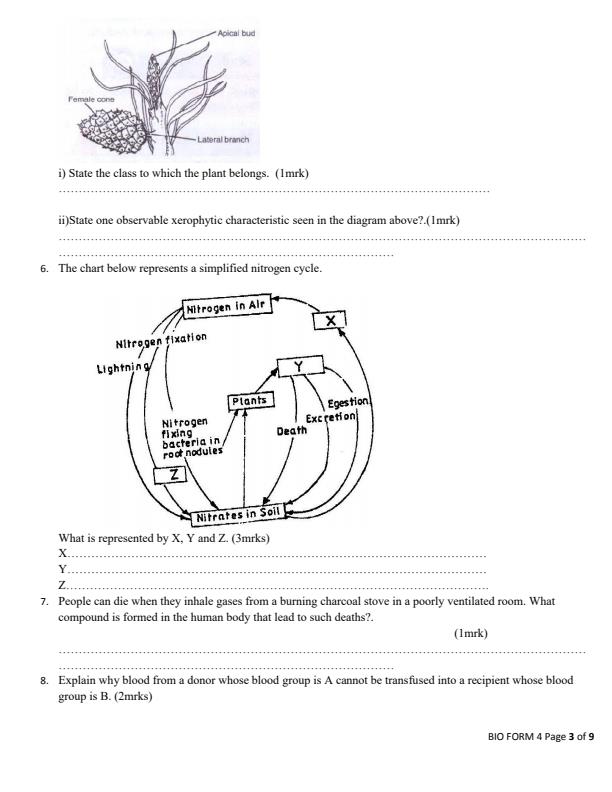 Preview page Form-4-Biology-Term-2-Opener-Exam-2024_2369_2.jpg