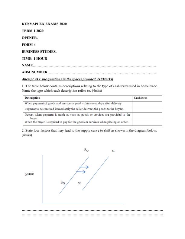 Preview page Form-4-Business-Studies-Term-1-Opener-Examination-2020_456_0.jpg