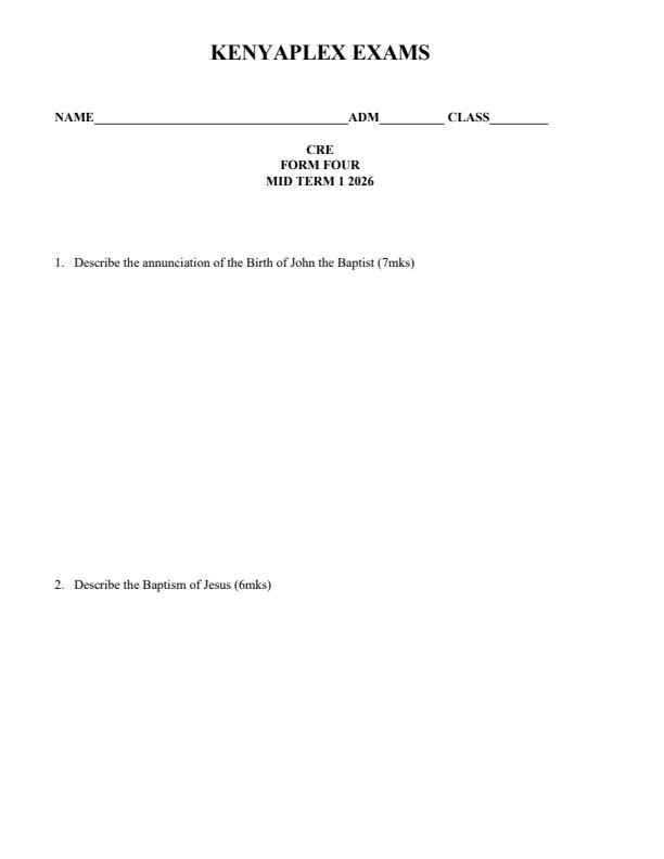 Preview page Form-4-CRE-Mid-Term-1-Exam-2026_5244_0.jpg