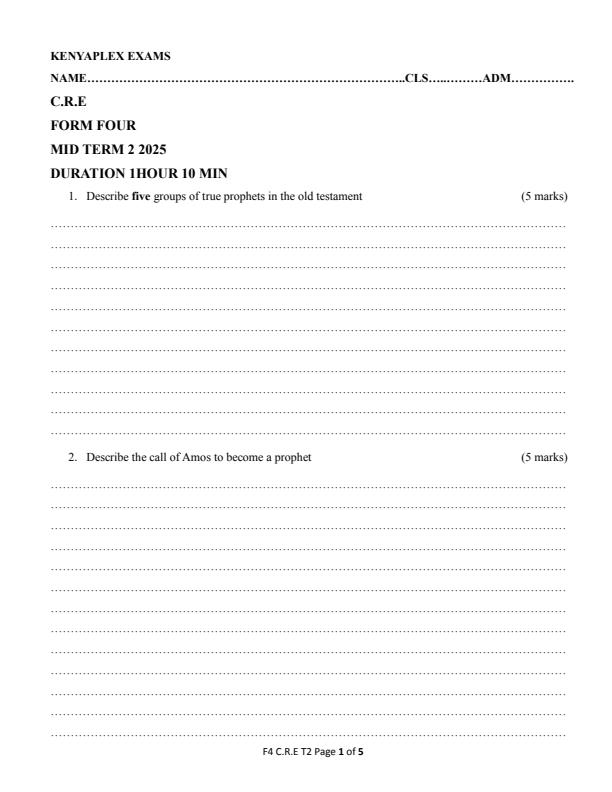 Preview page Form-4-CRE-Mid-Term-2-Exam-2025_4106_0.jpg