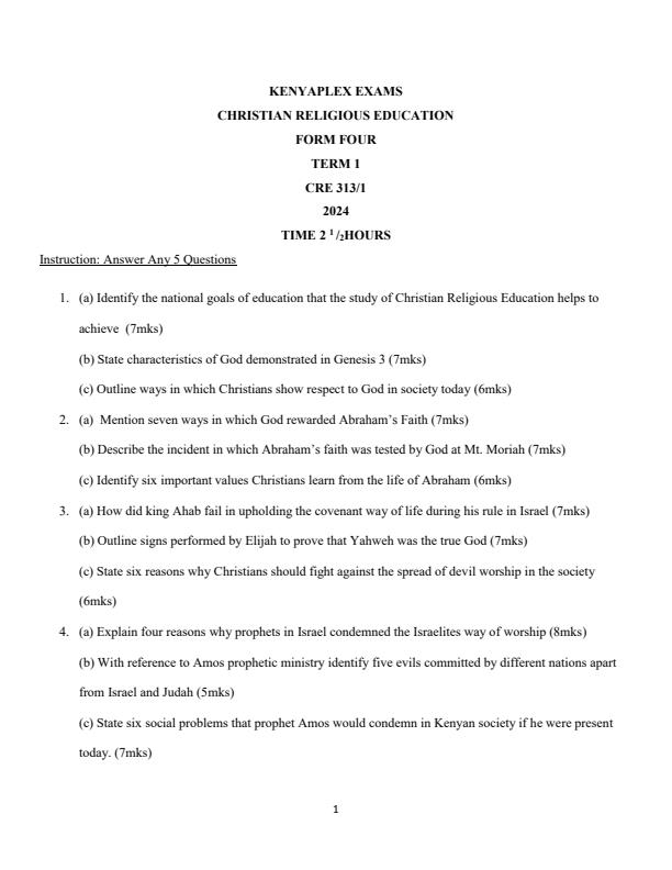 Preview page Form-4-CRE-Paper-1-End-of-Term-1-Examination-2024_2265_0.jpg