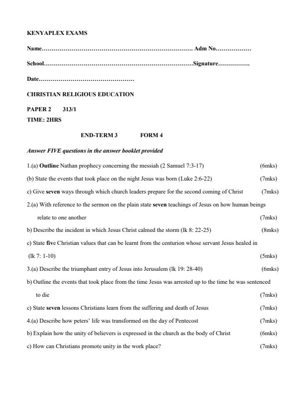 Preview page Form-4-CRE-Paper-2-End-Term-3-Examination-2021_817_0.jpg