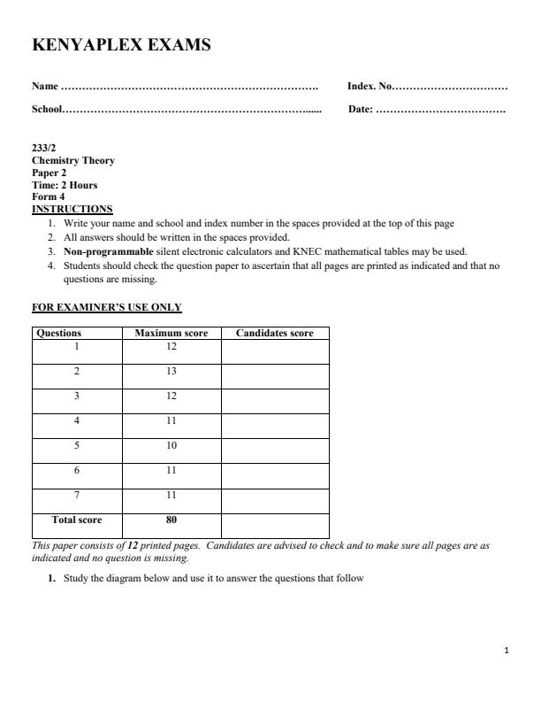 Preview page Form-4-Chemistry-Term-1-Opener-Exam-2024_2015_0.jpg