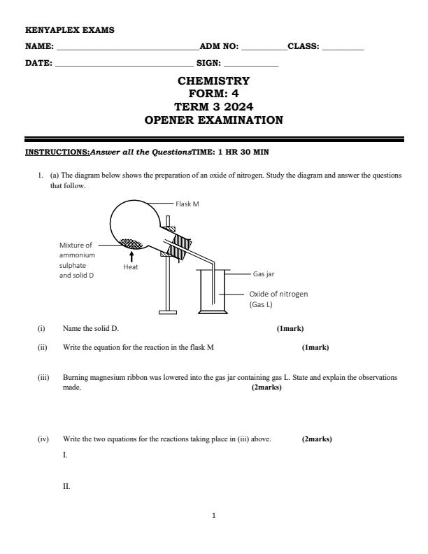 Preview page Form-4-Chemistry-Term-3-Opener-Exam-2024_3004_0.jpg