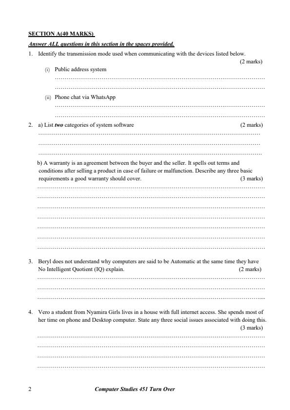 Preview page Form-4-Computer-Studies-Paper-1-Term-3-Opener-Exam-2026_6669_1.jpg