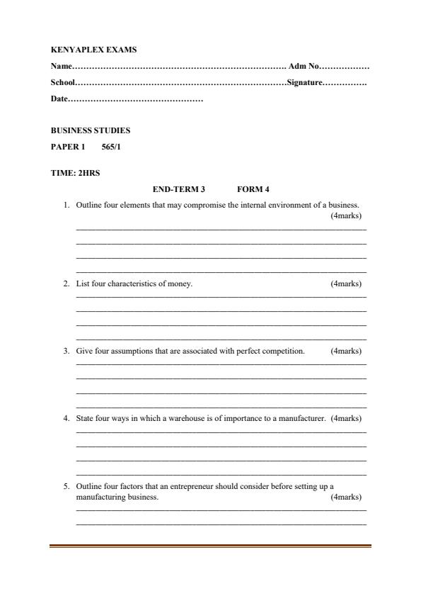 Preview page Form-4-End-Term-2-2021-Business-Studies-Paper-1-Exams_810_0.jpg