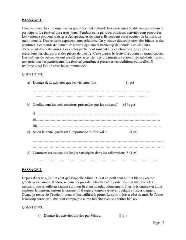 Preview page Form-4-French-Paper-2-Term-3-Opener-Exam-2026_6667_1.jpg