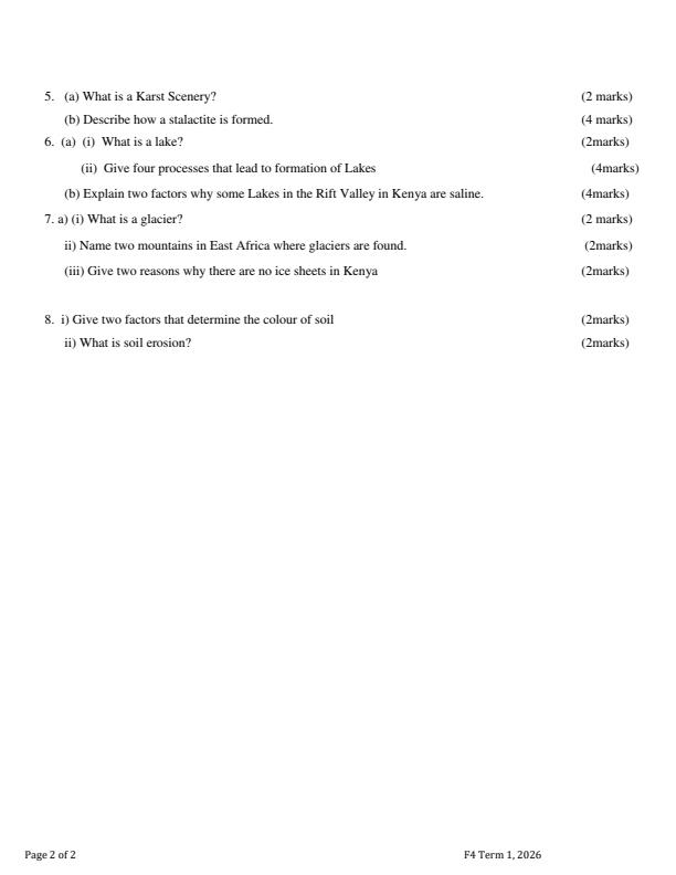 Preview page Form-4-Geography-Mid-Term-1-Exam-2026_5246_1.jpg