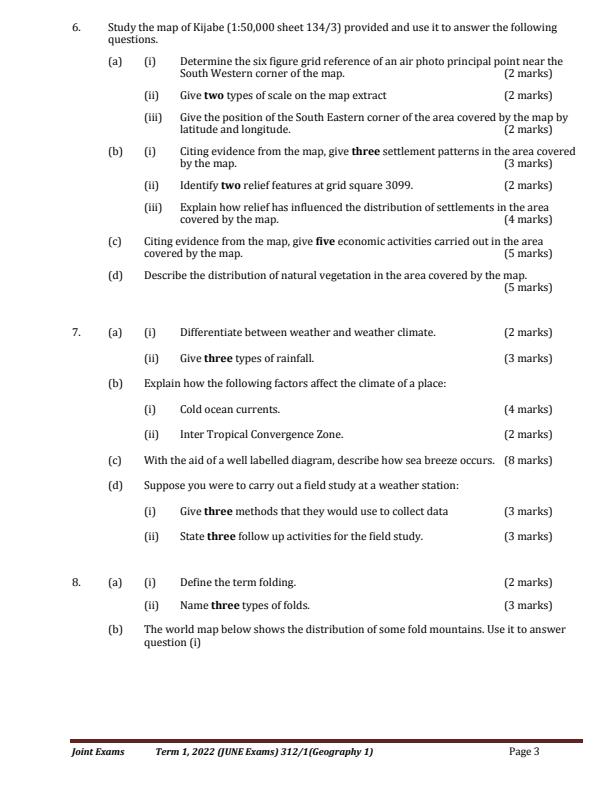 Preview page Form-4-Geography-Paper-1-End-of-Term-1-Examination-2022_1196_2.jpg