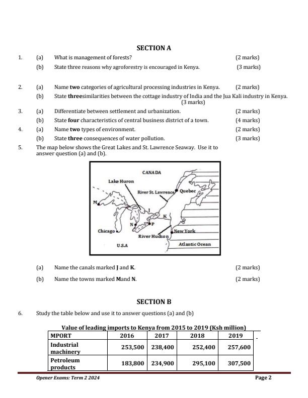 Preview page Form-4-Geography-Term-2-Opener-Exam-2024_2463_1.jpg
