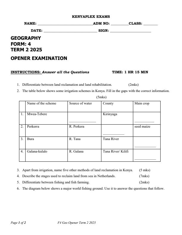 Preview page Form-4-Geography-Term-2-Opener-Exam-2025_3942_0.jpg