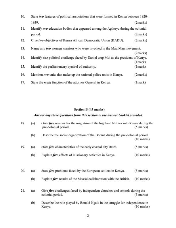 Preview page Form-4-History-and-Government-Paper-1-End-Term-1-Examination-2023_1533_1.jpg