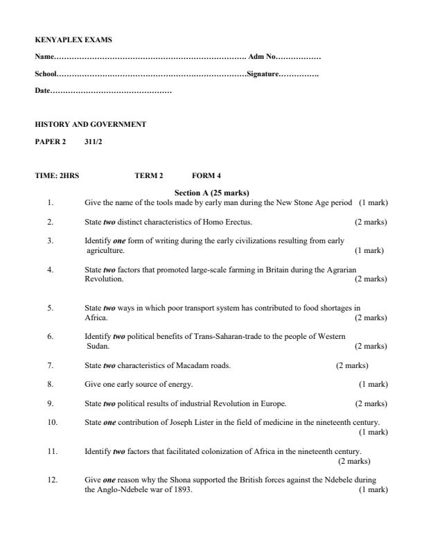 Preview page Form-4-History-and-Government-Paper-2-End-of-Term-1-Examination-2022_1235_0.jpg