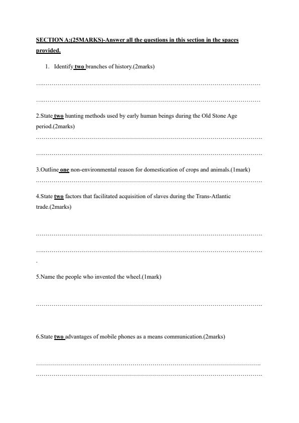 Preview page Form-4-History-and-Government-Paper-2-Term-2-Opener-Exam-2026_5751_1.jpg