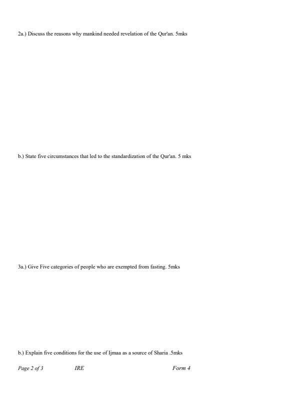 Preview page Form-4-IRE-Term-2-Opener-Exam-2025_3948_1.jpg