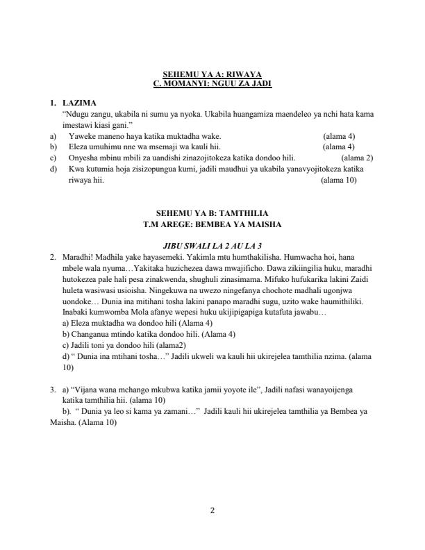 Preview page Form-4-Kiswahili-Paper-3-Term-3-Opener-Exam-2026_6656_1.jpg