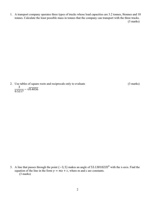 Preview page Form-4-Mathematics-Paper-1-End-of-Term-2-Examination-2023_1789_1.jpg