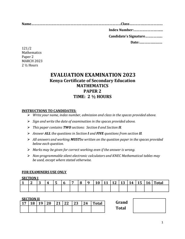 Preview page Form-4-Mathematics-Paper-2-End-Term-1-Examination-2023_1538_0.jpg