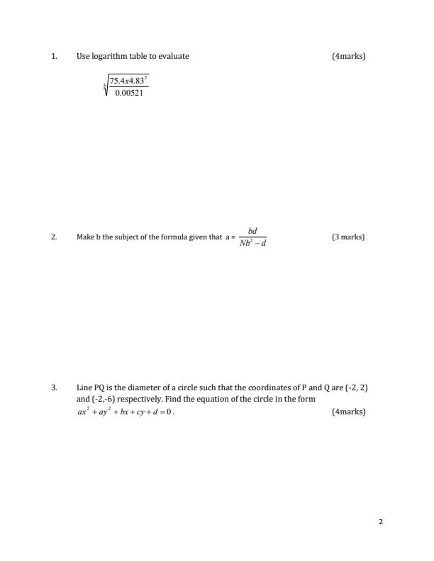 Preview page Form-4-Mathematics-Paper-2-End-Term-1-Examination-2023_1538_1.jpg