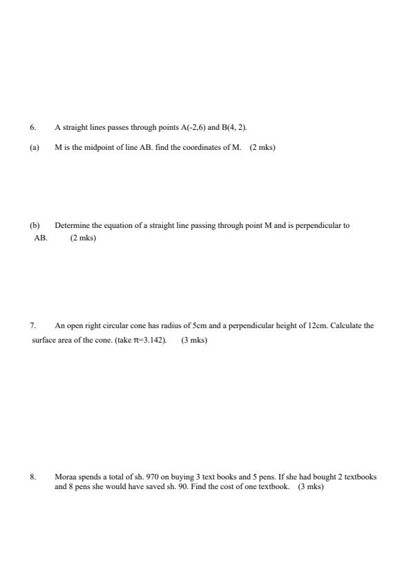 Preview page Form-4-Mathematics-Paper-2-End-of-Term-1-Examination-2022_1246_2.jpg