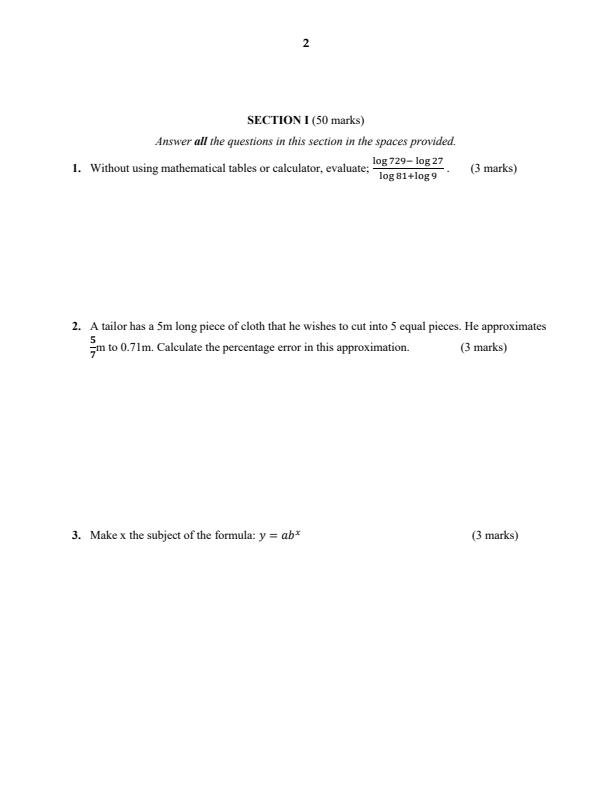 Preview page Form-4-Mathematics-Paper-2-Term-3-Opener-Exam-2026_6658_1.jpg