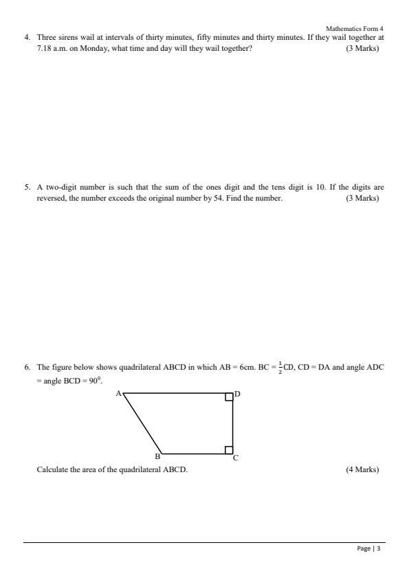 Preview page Form-4-Mathematics-Term-2-Opener-Exam-2024_2398_2.jpg