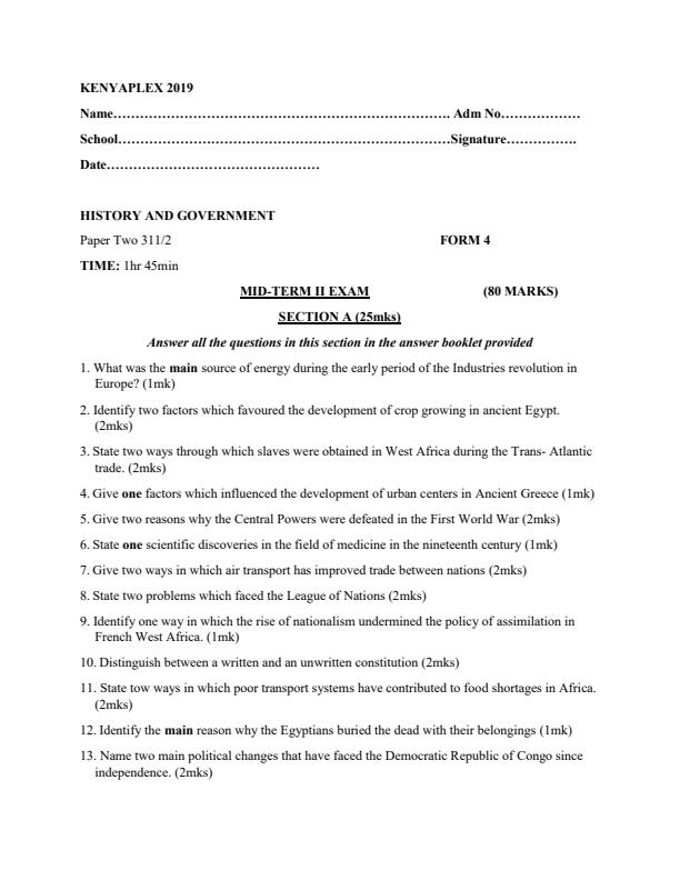 Preview page Form-4-Mid-Term-2-History-and-Government-Examination-2019_186_0.jpg