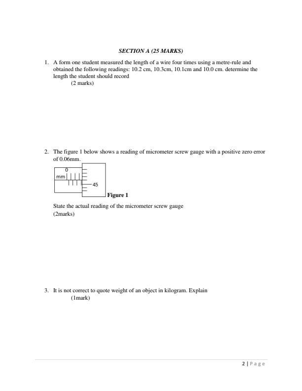 Preview page Form-4-Physics-Paper-1-End-Term-1-Exam-2026_5509_1.jpg