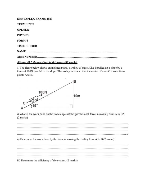 Preview page Form-4-Physics-Term-1-Opener-Examination-2020_459_0.jpg