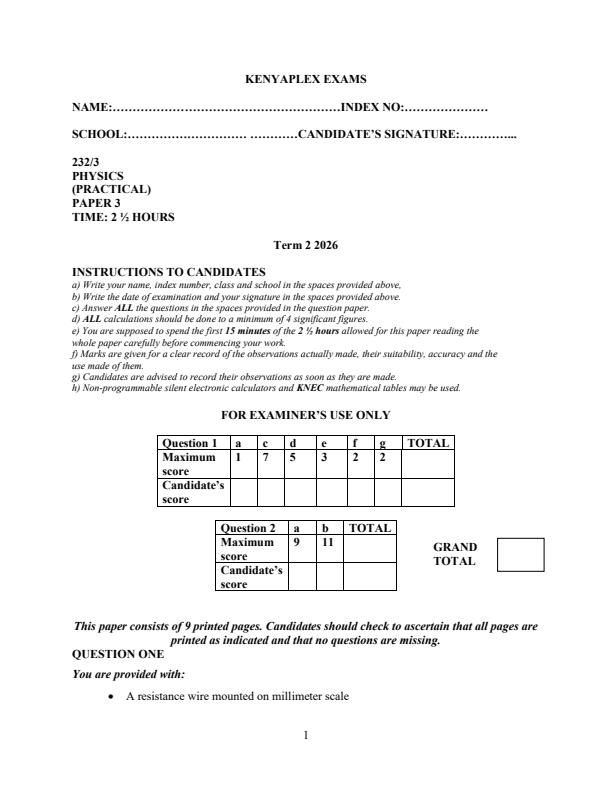 Preview page Form-4-Physics-paper-3-Term-2-Opener-Exam-20267_5763_0.jpg