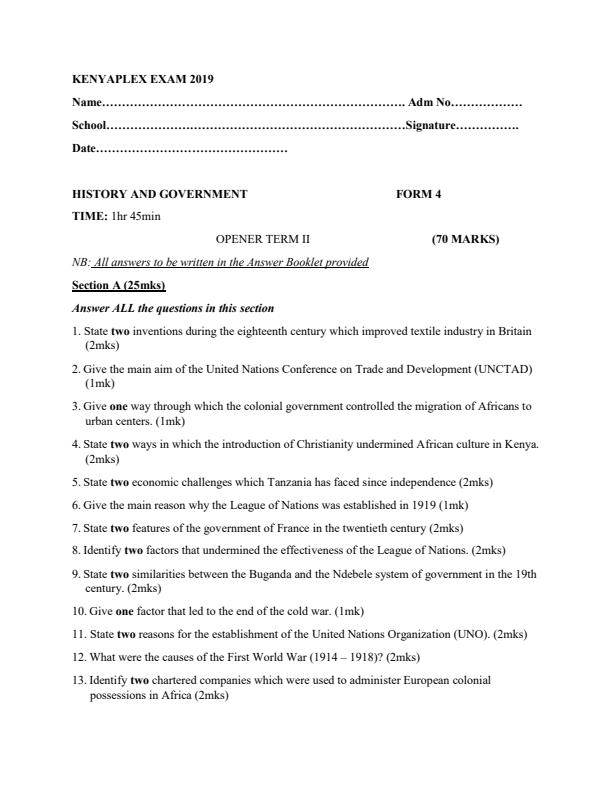 Preview page Form-4-Term-2-History-Opener-Exam-2019_154_0.jpg