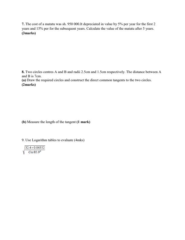 Preview page Form-Mathematics-Paper-2-End-of-Term-3-Examination-2021_832_2.jpg