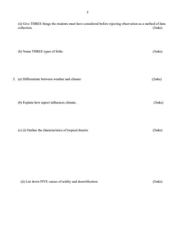 Preview page Geography-Form-2-End-of-Term-3-Examination-2019_399_1.jpg