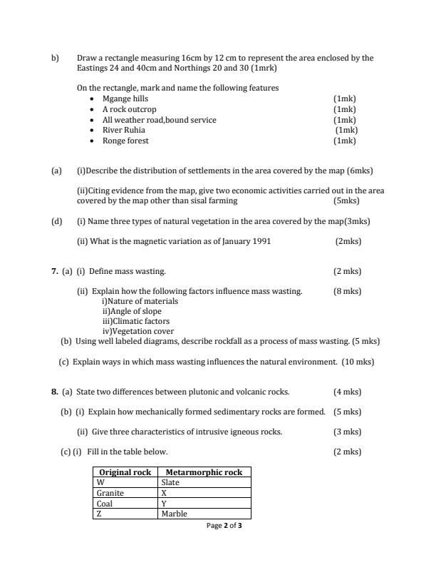 Preview page Geography-Paper-1-Form-3-End-of-Term-1-Examination-2020_628_1.jpg