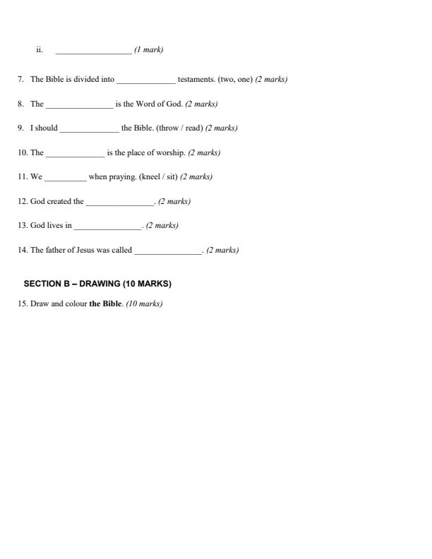 Preview page Grade-1-CRE-Mid-Term-1-Exam-2026_5218_1.jpg