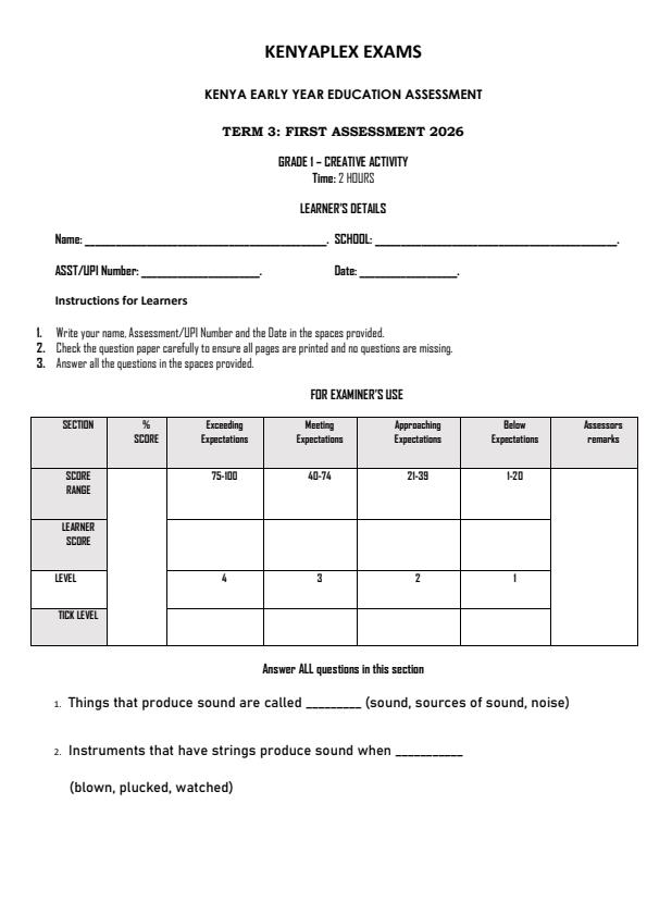 Preview page Grade-1-Creative-Activity-Term-3-Opener-Exam-2026_6442_0.jpg