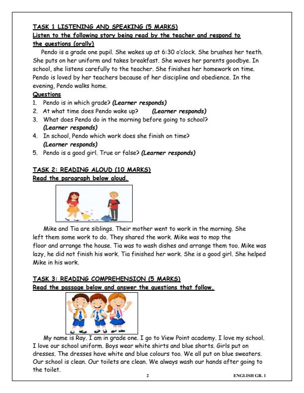 Preview page Grade-1-English-Activities-Term-2-Opener-Exam-2025_3980_1.jpg