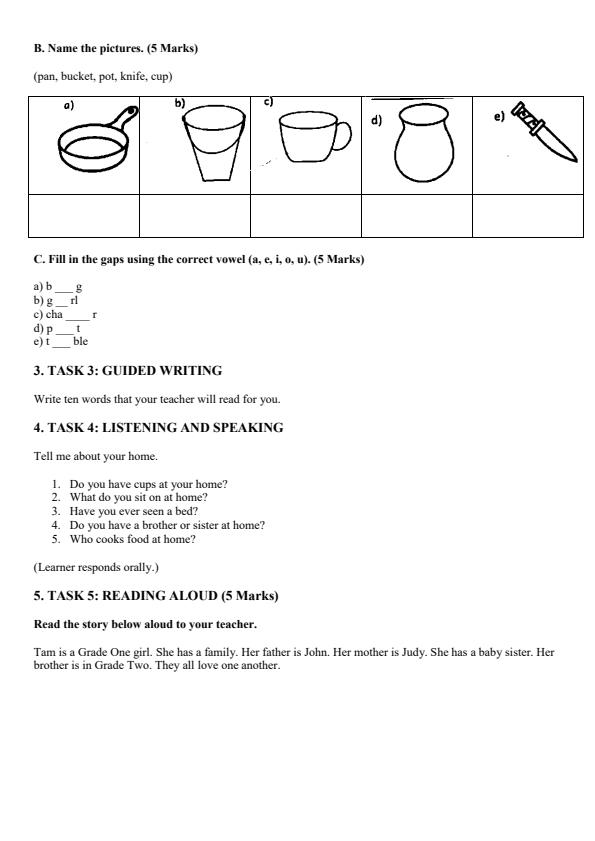 Preview page Grade-1-English-Activities-Term-2-Opener-Exam-2026_5533_1.jpg