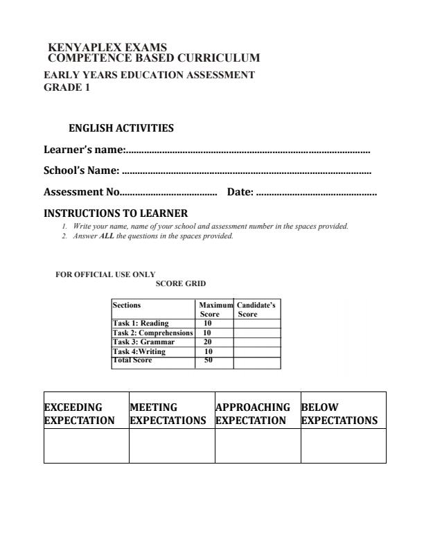 Preview page Grade-1-English-Activities-Term-3-Opener-Exam-2025_4476_0.jpg