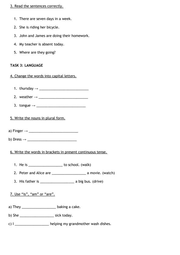 Preview page Grade-1-English-Mid-Term-2-Exam-2026_5789_1.jpg